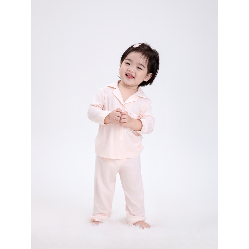 By.Jys Signature No-Fuss Pyjamas - Blush Pink (Tencel)